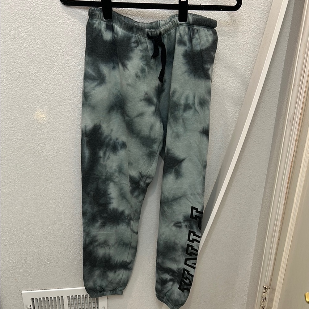 victoria’s secret pink tye dye sweatpants - Picture 2 of 5